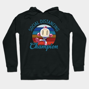 Bomberman Social Distancing Champion Hoodie